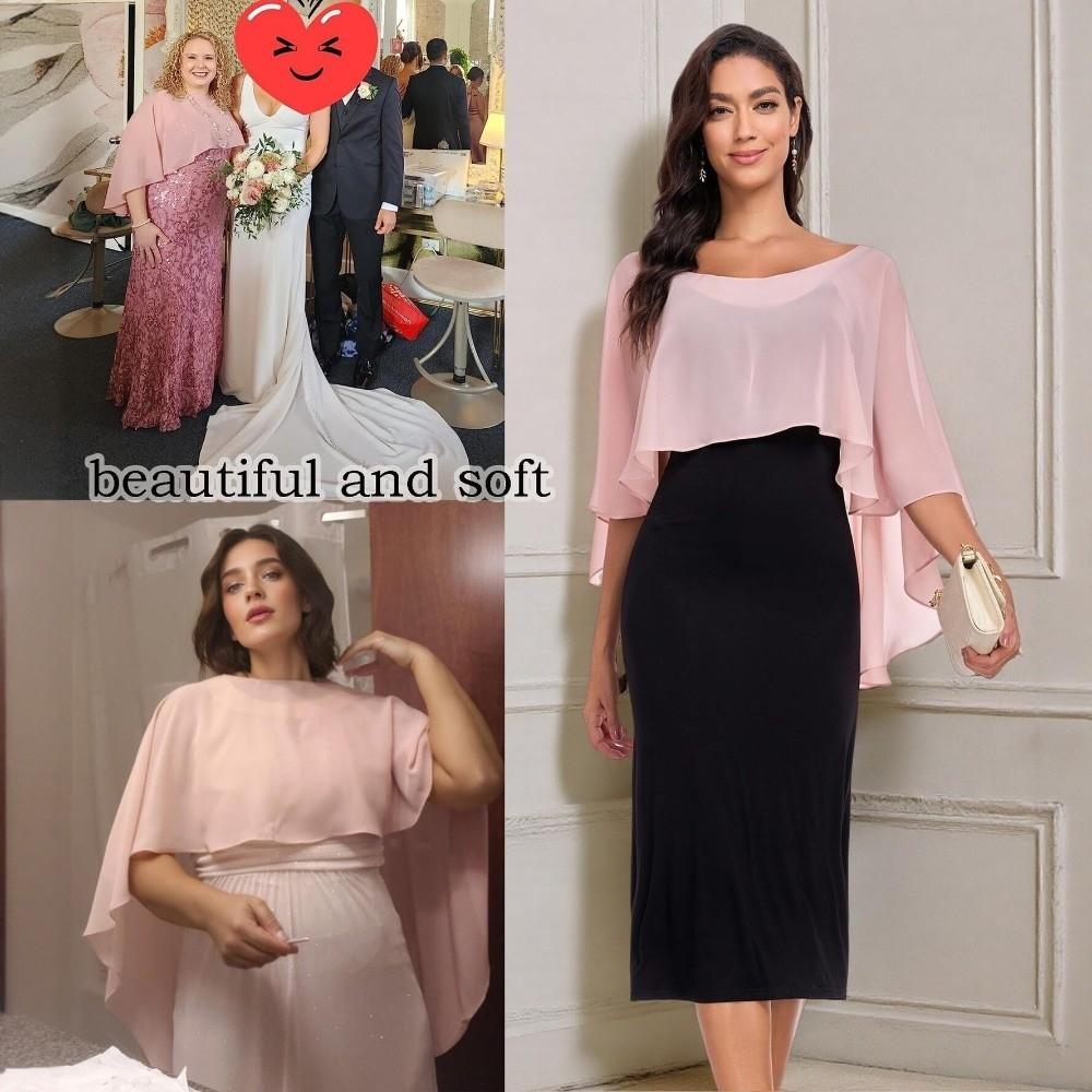 Elegant Sheer Shawl Top Loose Fit Chiffon Sunscreen Outerwear Chiffon Cover Up  Vacation
