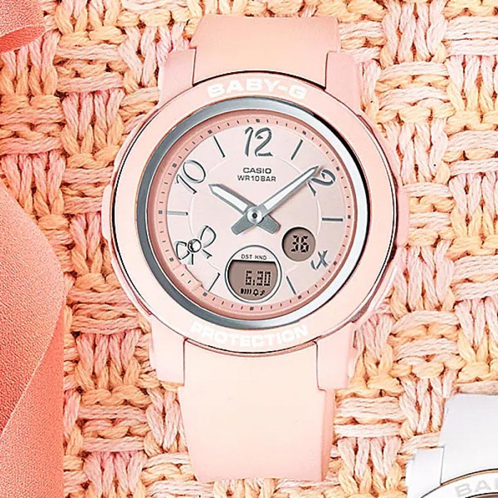 Casio BGa 290ra 4ajf [Baby G  Baby G  Ribbon desiGn]