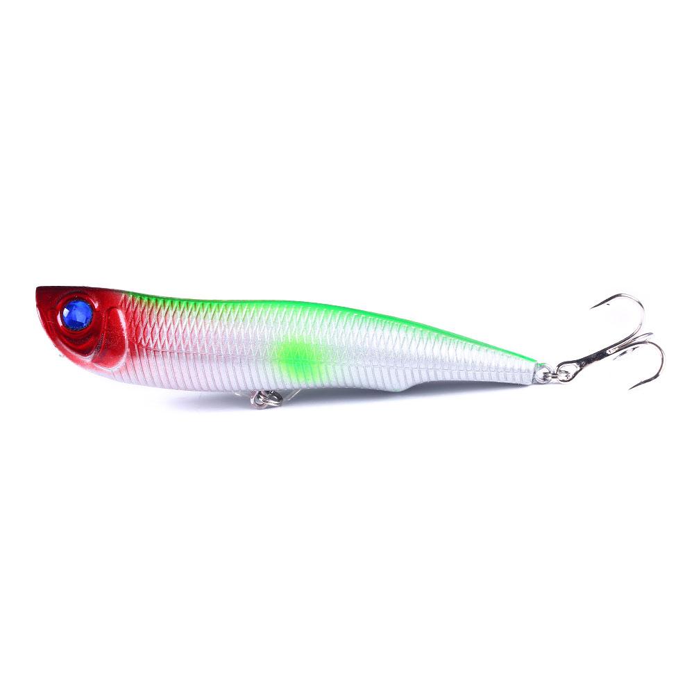 1pc Hengjia 10.5cm Topwater Floating Popper Fishing Bait ABS Hard Plastic Minnow Crankbait Lure