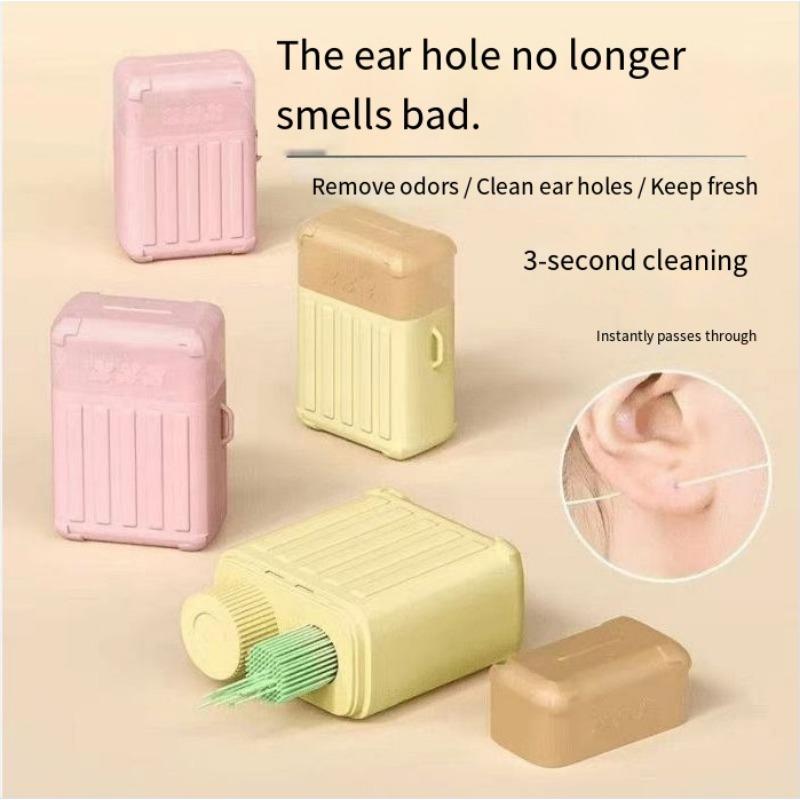 1 упаковка чемодан, чистка ушного отверстия, чистка наушников, чистка ушного отверстия, предотвращение засоров, удаление запаха, приспособление для промывания ушей