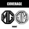 1/2 шт. Для Morris Garages MG MG6 Автомобильный Капот Передняя Решетка Капота Эмблема Накладка Задний Значок Декоративная Наклейка Авто Аксессуары для Тюнинга