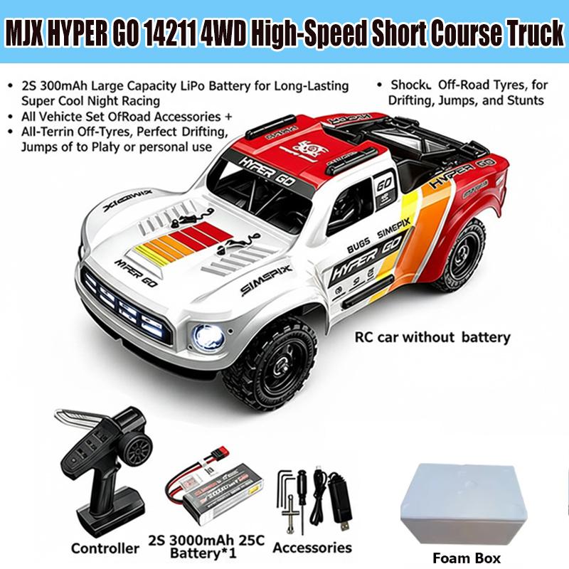 Hyper Go MJX14212 14211 14207 :14 RC Машина 4WD Бесколлекторная 2.4G Машина на Радиоуправлении Внедорожник Дрифт Монстр RC Грузовик В Подарок