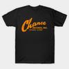 Мужская черная футболка с принтом Chance Records Печать на бумаге для трансфера без вырезания Хлопковая футболка