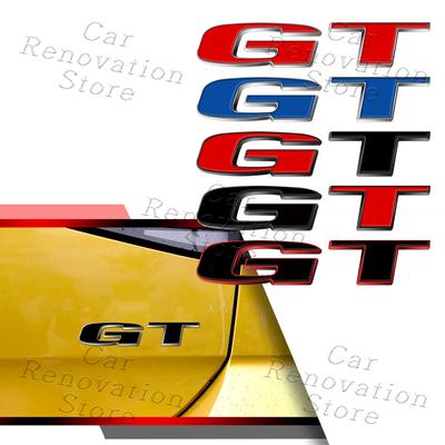 3D Хромированный Металлический Логотип GT Эмблема Стайлинг Авто Крыло Значок Наклейка Декаль Для GT MG3 MG4 MG5 MG6 MG7 RX5 RX8 TF Аксессуары