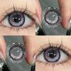 MillCreek Purple Contact Lenses with Graded 2Pcs (1 Pair) Soft Lens Eye Contact Natural 14.5mm 14.2mm Yearly Use
