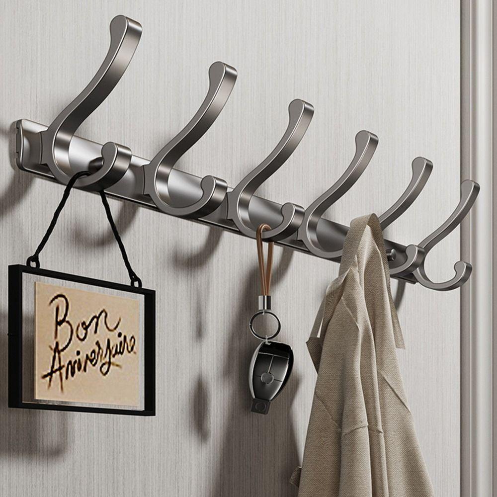 Наддверные крючки для халатов, настенная вешалка, прочная вешалка для одежды