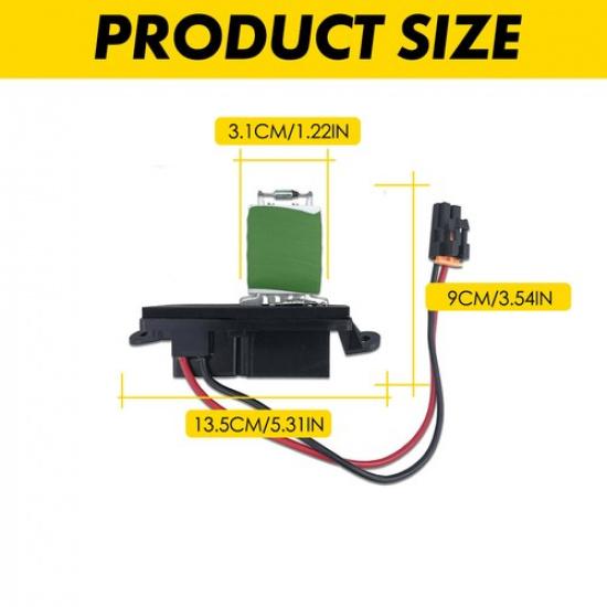 Heater Fan HVAC AC Blower Motor Resistor Control Module For Chevrolet GMC 03-06