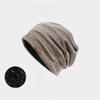 Большая окружность головы осень-зима бархатная вязаная шапка с ворсом для детей холодная шапка для велоспорта спортивная крышка защита ушей теплая шапка для мужчин