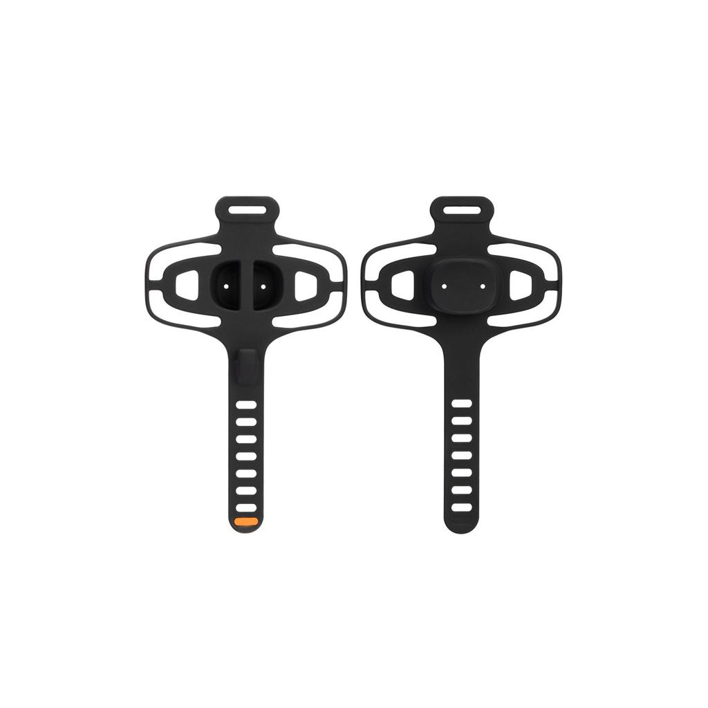 Silicone Bike Phone Mount with Adjustable Strap Shockproof Stable Smartphones Holder Universal Compatibility Black