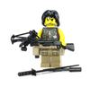 Battle Brick Zombie Hunter Minifigure