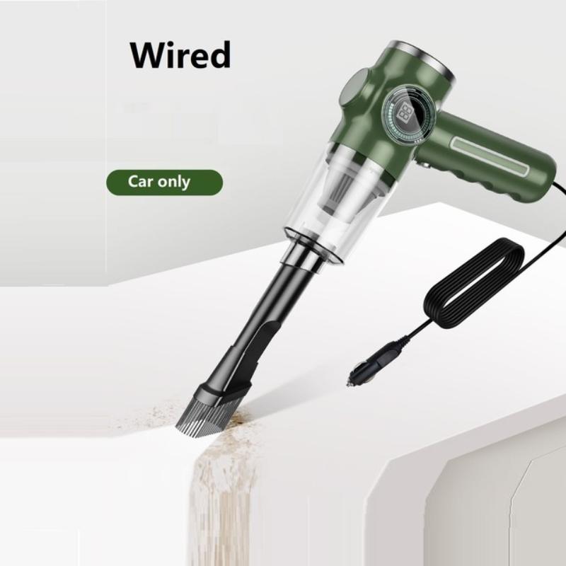 Digital Display Wireless Car Vacuum, High Power Handheld Strong Suction Cleaner for Home and Automobile Dual Application