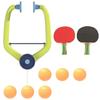 Hanging Table Tennis Trainer Set Door Pingpong Game for Kids with Racket & Balls Adjustable Hanging Table Tennis Trainer