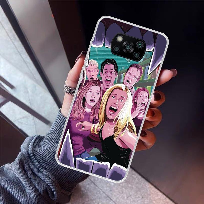 Buffy the Vampire Slayer Phone Case For Xiaomi Poco X5 X6 X7 Pro F7 Ultra M7 Redmi 15C 15 13C 13 12C 12 10 10C 10A 9 9C 9T 9A Co