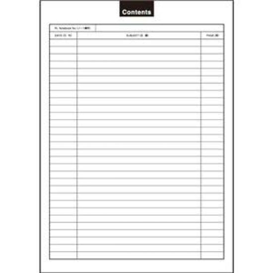 KOKUYO Research Lab Notebook A4 5mm grid ruled 80 sheets 1 book (Summary) (Standard) No-LB208SN [x5 sets]
