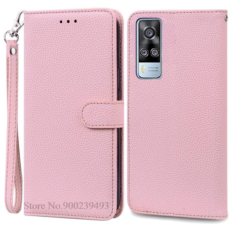 Для Vivo Y31 2021 Чехол V2036 Чехол-книжка с кошельком Для Vivo Y51 Y51A V2030 Y 51 31 Чехол VivoY31 Для Vivo Y33 Y53S 4G Мягкая обложка Funda