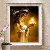 5D Full Round Diamond Embroidery Needlework Diamond Painting Cross Stitch Home Decor Crafts