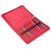 12Pcs Interchangeable Knitting Needle Set Complete Tool Circular Aluminium Oxide Detachable Crochet