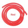 1m 10mm/14mm Colorful Spiral Wire Organizer Wrap Tube Flame Retardant Cable Sleeve