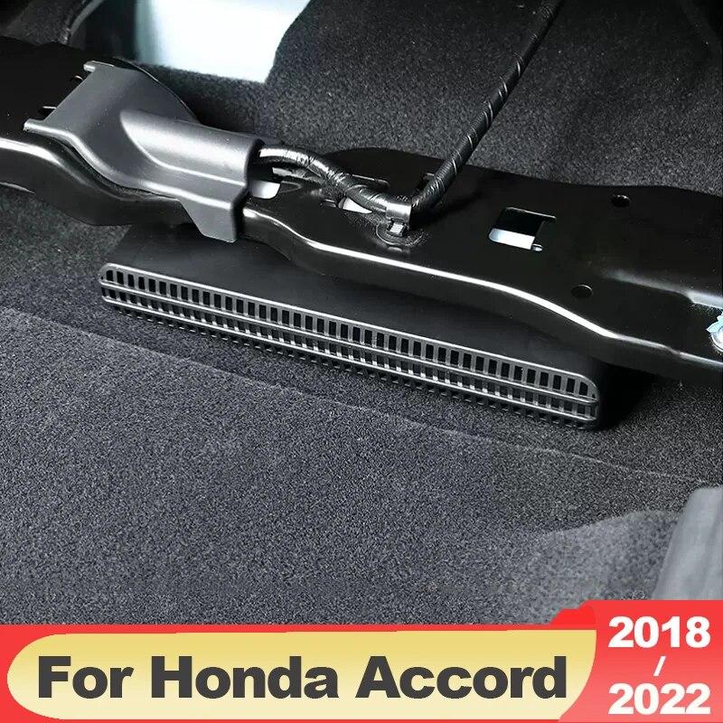 Для Honda Accord X 10th 2018 2022 заднее сиденье автомобиля под вентиляционным отверстием, чехол, защитная маска, автомобильные аксессуары