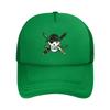 Adult Skull onepieces Icon Anime Trucker Hats Outdoor Mesh Baseball Caps Polyester  Dad Hat Adjustable Golf Hats Summer