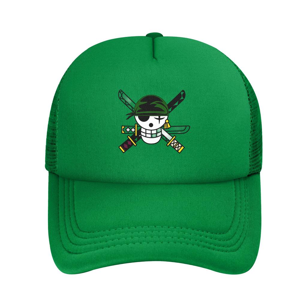 Adult Skull onepieces Icon Anime Trucker Hats Outdoor Mesh Baseball Caps Polyester Dad Hat Adjustable Golf Hats Summer
