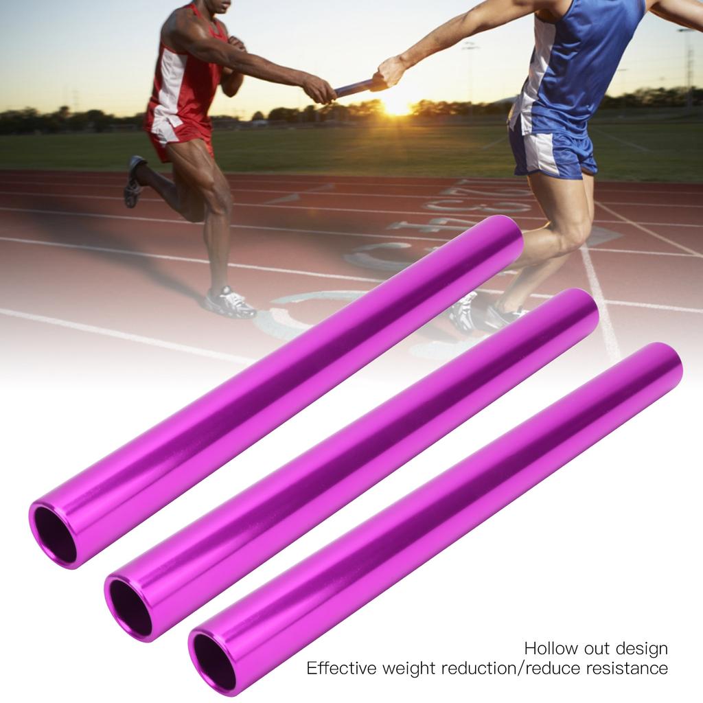 3pcs Electroplating Relay s Track and Field Sprint Match s