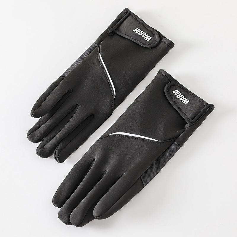 Зимние перчатки для мужчин и женщин, теплые перчатки для сенсорного экрана, водонепроницаемые, для пешего туризма, катания на лыжах, рыбалки, велоспорта, сноуборда, нескользящие перчатки