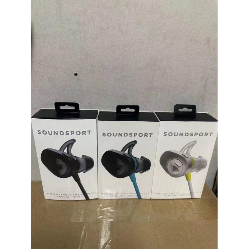 Водонепроницаемые беспроводные наушники-гарнитура Soundsport – Защита от пота, Bluetooth для бега и спорта