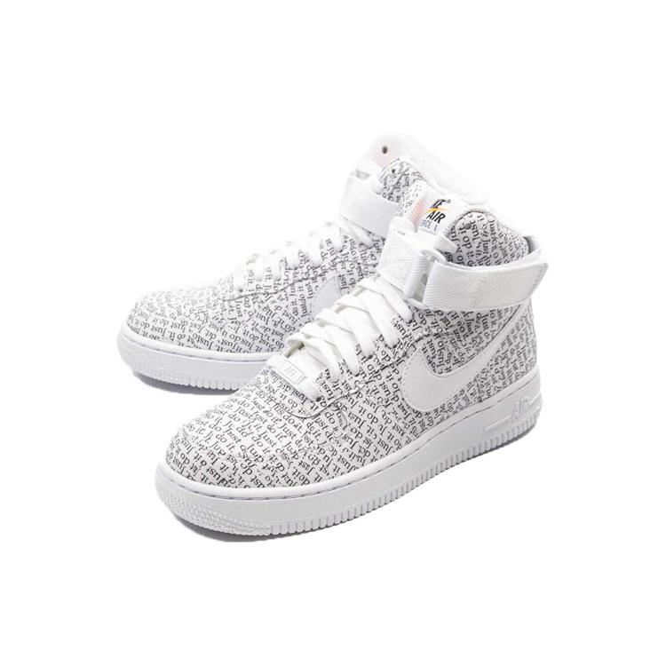 Nike Air Force 1 High Just Do It Pack Белый Женский AO5138-100