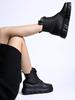 Shoetopia Женские короткие ботильоны на массивном каблуке с нескользящей подошвой, удобные модные ботильоны на щиколотку | Мягкая амортизирующая подошва | Для повседневной носки, вечеринок и зимы