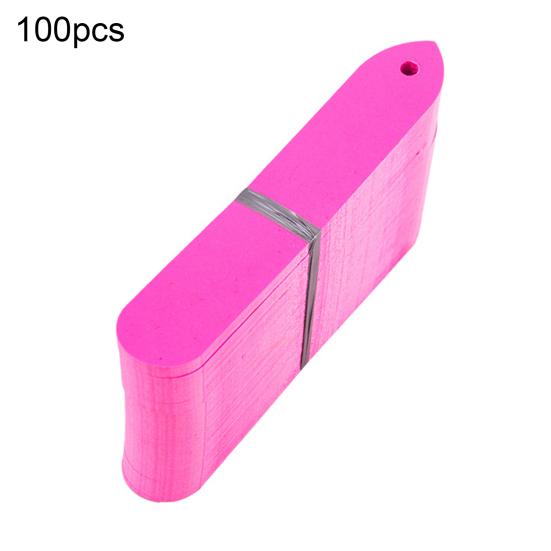 100 шт. Бирки для растений Высокая прочность Деформируемые Пластиковые Бирки для растений Маркировки для классификации горшечных цветов для двора