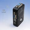 2-портовый USB VGA KVM-переключатель: Многопортовый переключатель 2 в 1 для компьютеров