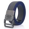 Two-ring Buckle Elastic Elastic Canvas Thin Narrow Belt, Trendy Belt, Canvas Woven Pants Belt