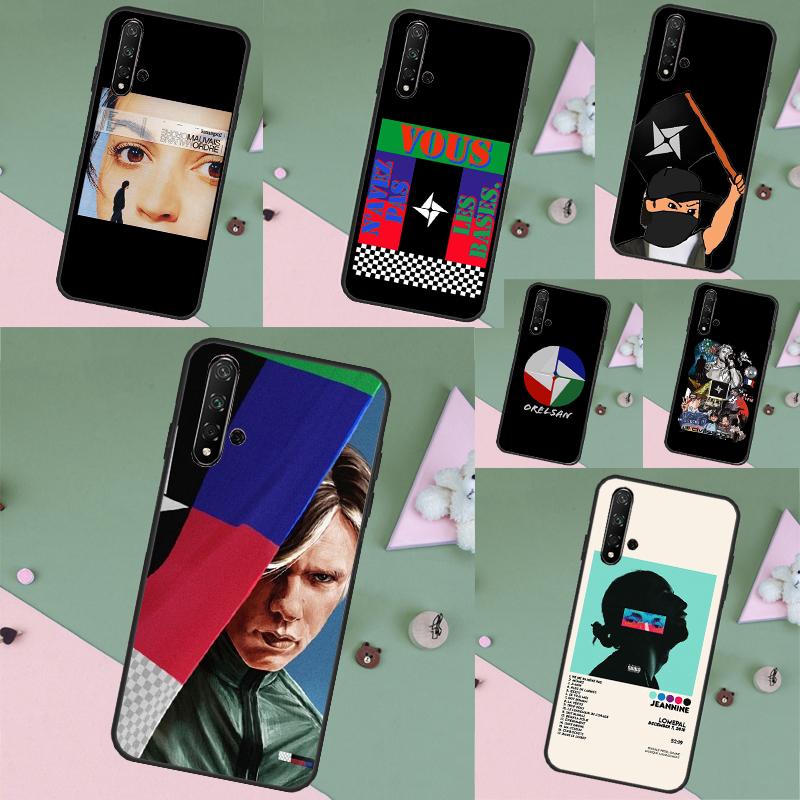 Orelsan Rapper For Huawei Nova Y70 Y91 Y61 Y72 Y73 Y90 Y60 3i 7i 8i 11 12i 9 10 SE P20 P30 Pro P40 Lite Case