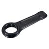 Uxcell 60mm Box End Striking Ring and Durable Steel Hand Tool Wrench, Wear-Resistant High-Strength Single-Head Wrench,