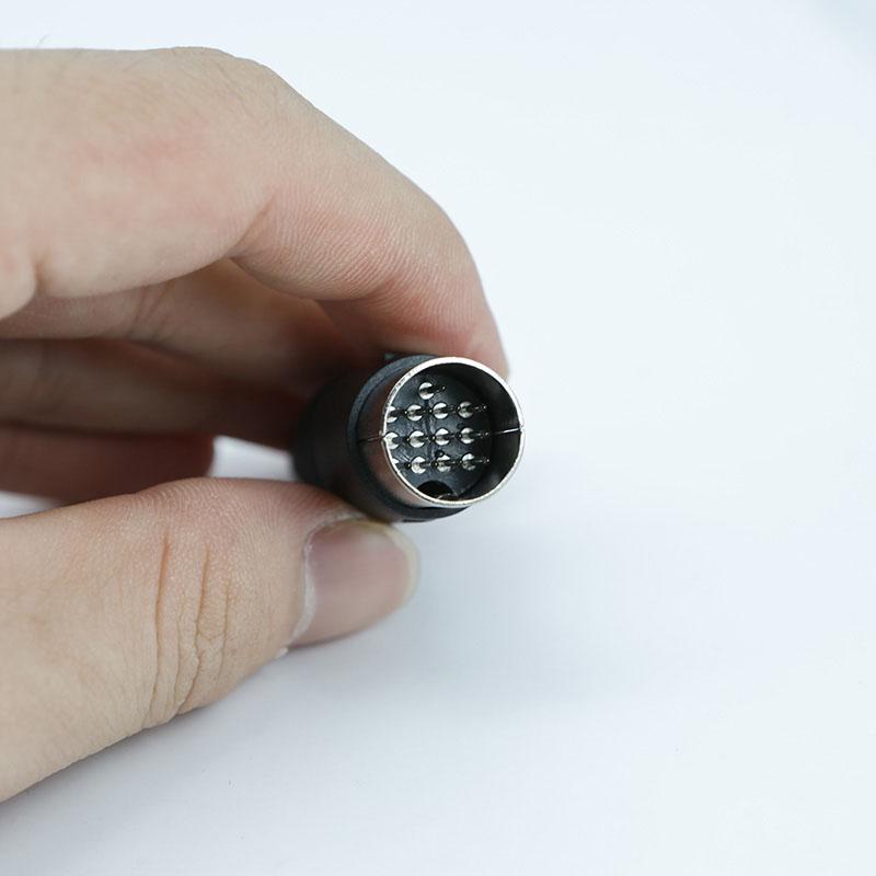 DIN Штекер 13 КОНТАКТОВ Папа Встроенный Аудио Адаптерный кабель Разъем DIN-13P Штекер Аудио AV Разъем Для Клавиатуры Аудио Компьютера Kenwood