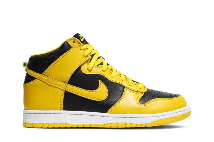 Men's Sneakers Nike Dunk High Iowa (2020) Black/Varsity Maize