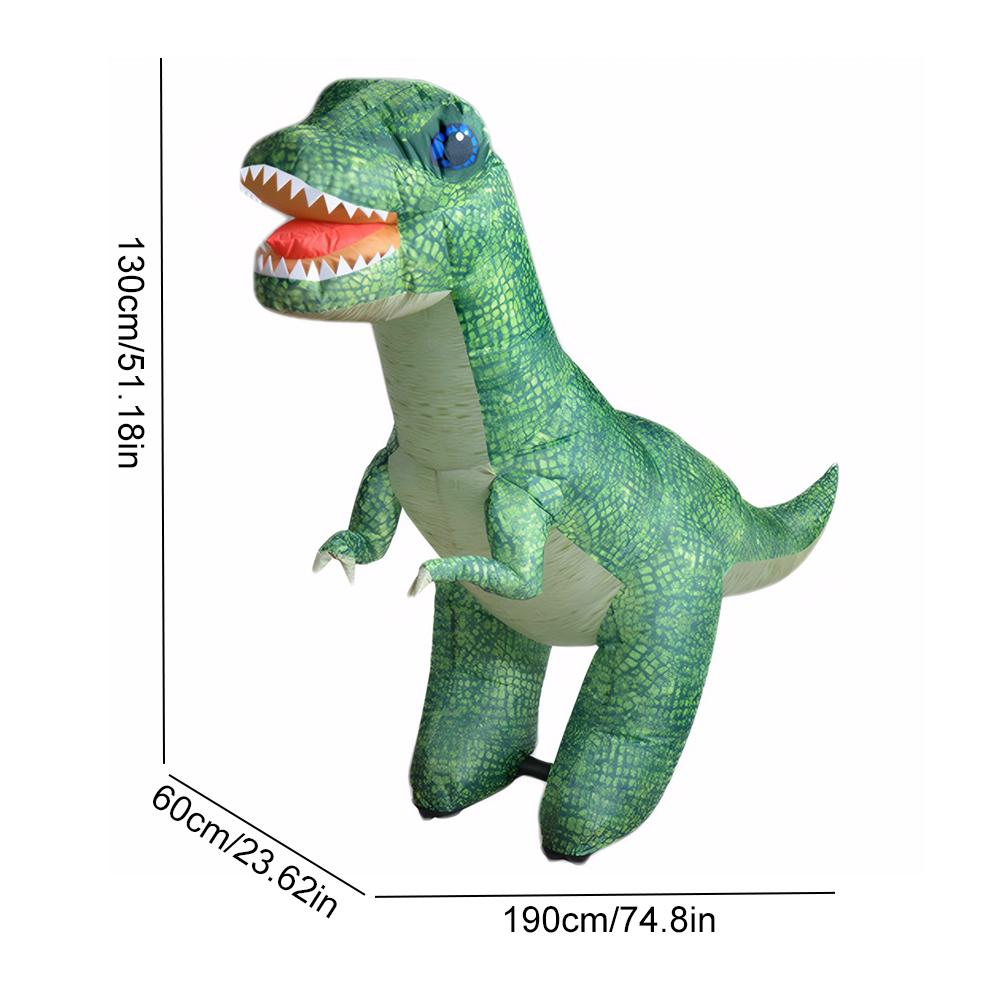 Электрический надувной динозавр с дистанционным управлением, надувной динозавр с дистанционным управлением, гигантский динозавр Юрского периода, игрушка-динозавр T-Rex для мальчиков