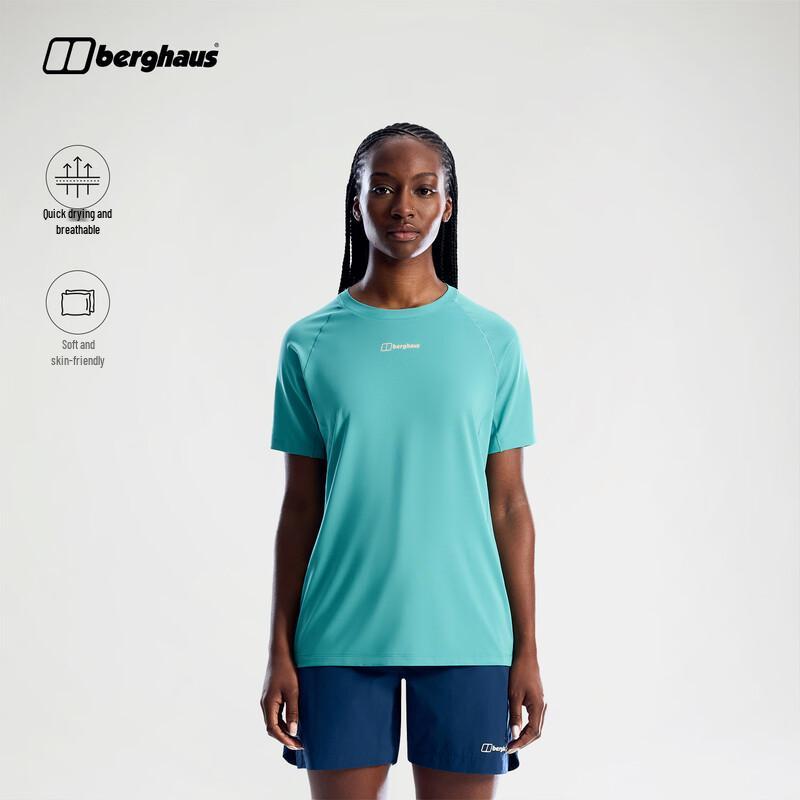 Berghaus Bowburn Women's Lightweight Quick-Dry Short Sleeve T-Shirt