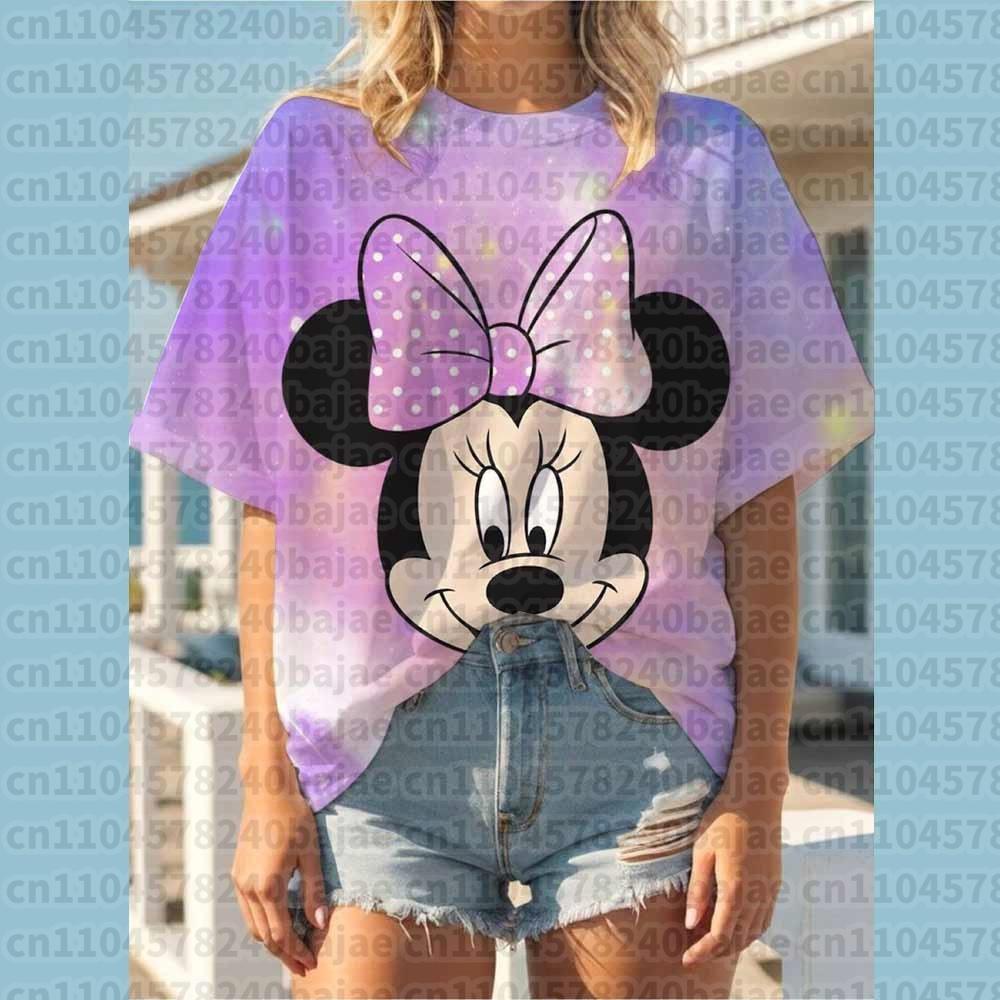 Clothing Graphic T-shirt Tee Top Fashion Summer O-neck Printed Short Sleeve Comfortable T Shirt Women Clothe