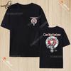 Harajuku Clan Fraser of Lovat Clansman’s Crest Badge Print Summer Trending Unisex T Shirt 100% Cotton O-neck Short-sleev