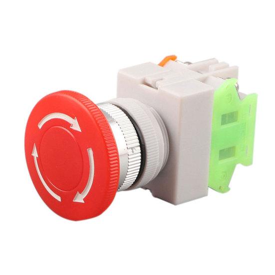 Самоблокирующийся аварийный выключатель с предупредительной крышкой Кнопка аварийной остановки оборудования