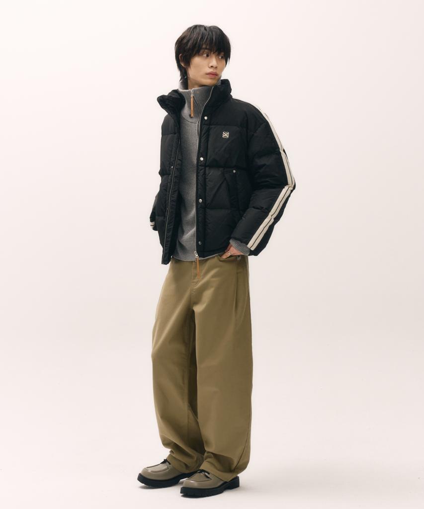 Satur Roton Duck Down Padded Jacket Black