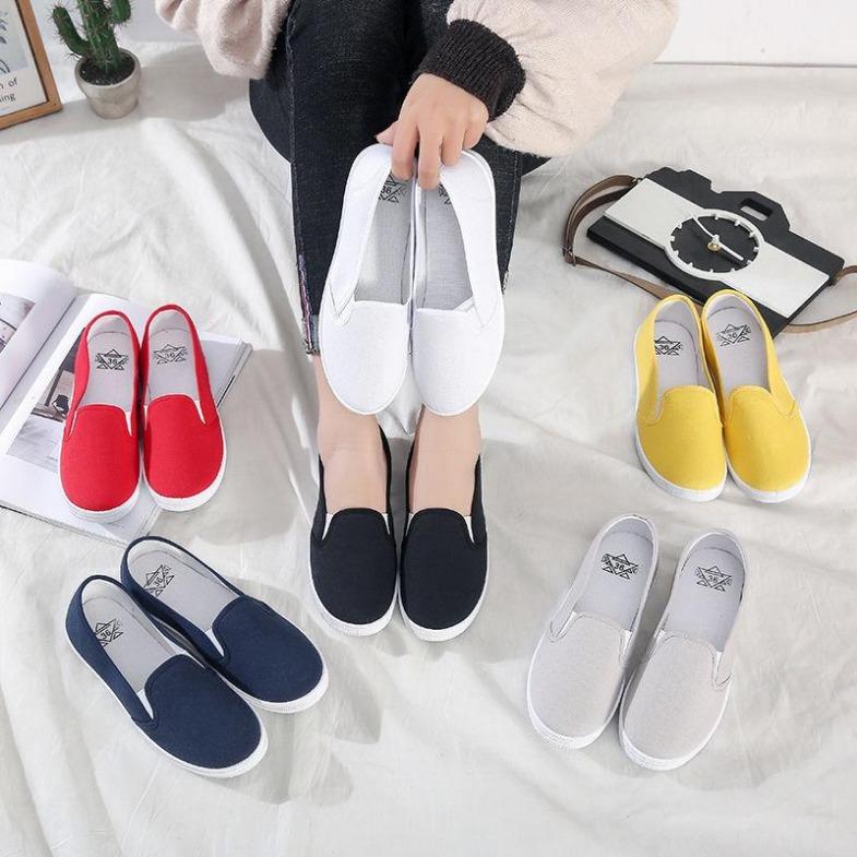 Spring and Summer New Korean Version Students' Casual Canvas Shoes