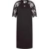 Adidas Breathable Comfortable Round Neck Short Sleeve Dress Women Dresses Black HC4571