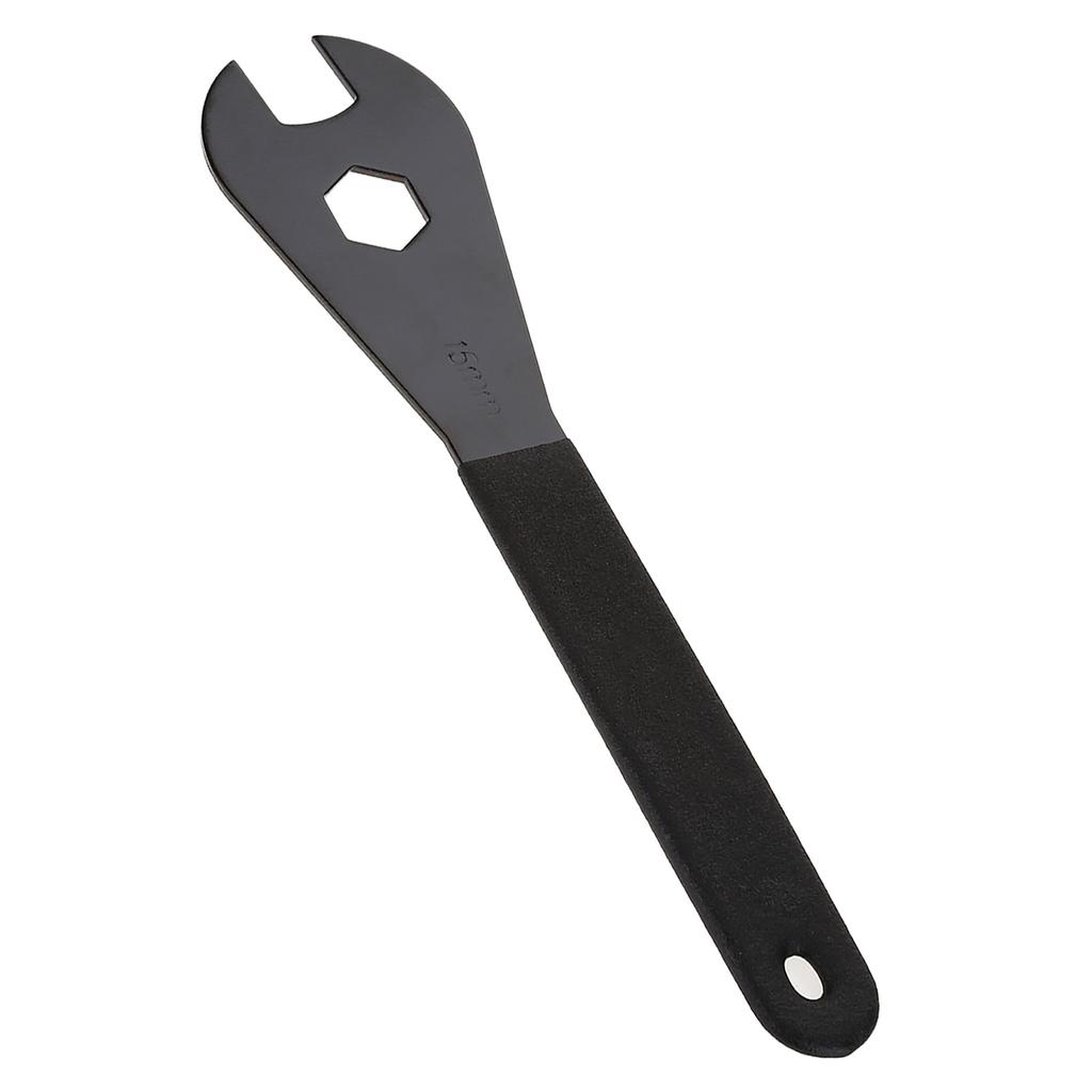 Durable Multi Function Carbon Steel Cone Wrench Spanner Bike Bicycle Repair Tool(15mm)