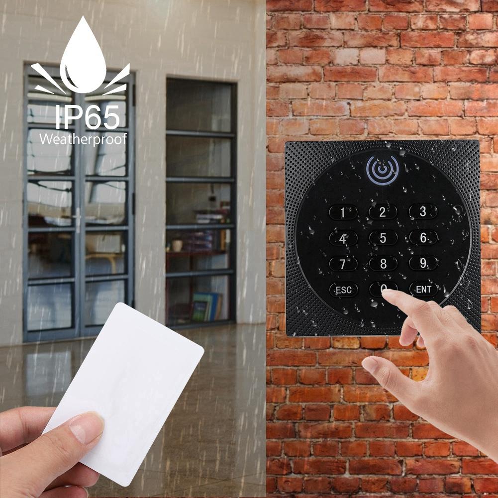125 кГц WG26 RFID водонепроницаемая идентификационная клавиатура с паролем и системой контроля доступа считыватель карт