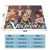 Фланелевые одеяла Voltron: Легендарный Защитник, Анимационный Воин, Забавное покрывало для дома 125*100 см