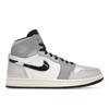 Air 1 High Zoom Comfort 2 Chrome Swoosh Women Sneakers Grey White Metallic-Silver FJ4652-100