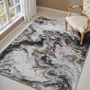 Ковер с мраморным узором в скандинавском стиле для гостиной, полностью покрывающий пол, с противоскользящим ковриком, для спальни, кухни, зимние согревающие коврики